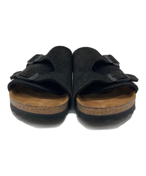 BIRKENSTOCK（ビルケンシュトック）BIRKENSTOCK (ビルケンシュトック) チューリッヒ サンダル ベージュ×ブラック サイズ:23㎝の古着・服飾アイテム