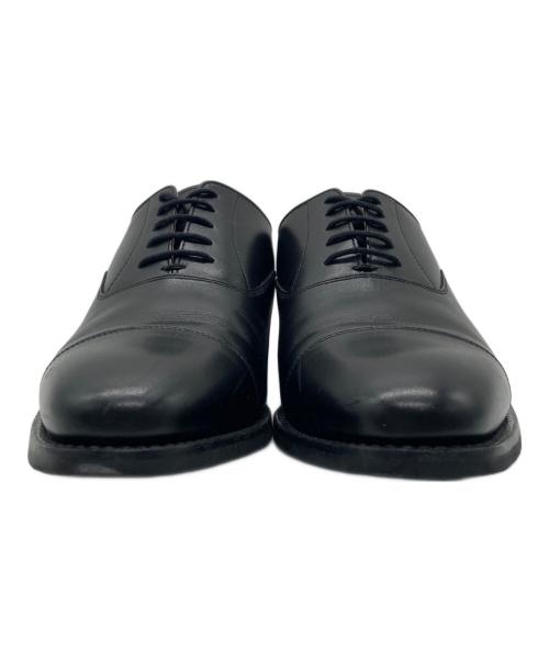 SCOTCH GRAIN（スコッチグレイン）SCOTCH GRAIN (スコッチグレイン) ストレートチップシューズ ブラック サイズ:25㎝の古着・服飾アイテム