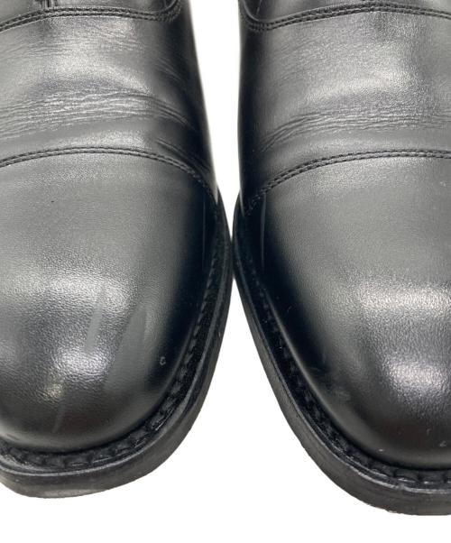 SCOTCH GRAIN（スコッチグレイン）SCOTCH GRAIN (スコッチグレイン) ストレートチップシューズ ブラック サイズ:25㎝の古着・服飾アイテム