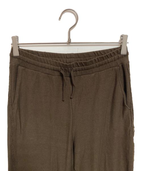 greychord（グレーコード）greychord (グレーコード) LENA LOUNGE PANTS ブラウン サイズ:1の古着・服飾アイテム