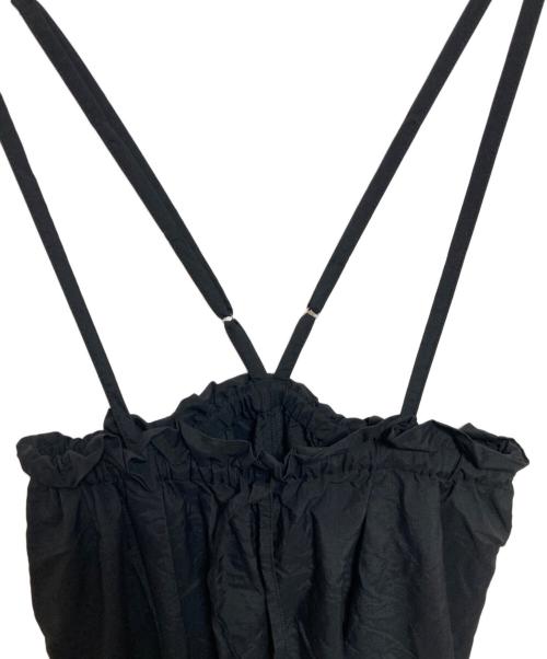 JOURNAL STANDARD（ジャーナルスタンダード）JOURNAL STANDARD (ジャーナルスタンダード) タスランナイロンサスペンダーパンツ ブラック サイズ:38の古着・服飾アイテム