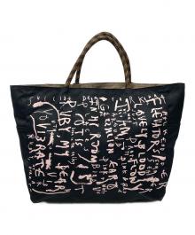 NOMADIS×LEVI PATA×FRAMeWORK（ノマディス×フレームワーク）の古着「リバーシブルトートバッグ」｜ブラウン