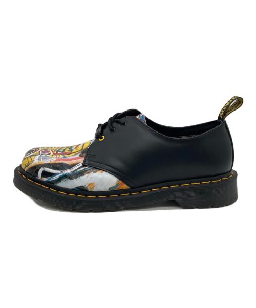 Dr.Martens（ドクターマーチン）Dr.Martens (ドクターマーチン) Jean-Michel Basquiat (ジャン ミシェル バスキア) 1461 BASQUIAT ブラック サイズ:US10Mの古着・服飾アイテム