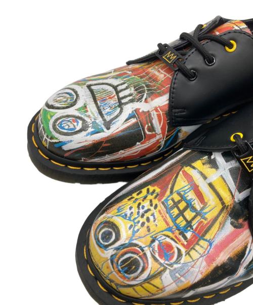 Dr.Martens（ドクターマーチン）Dr.Martens (ドクターマーチン) Jean-Michel Basquiat (ジャン ミシェル バスキア) 1461 BASQUIAT ブラック サイズ:US10Mの古着・服飾アイテム