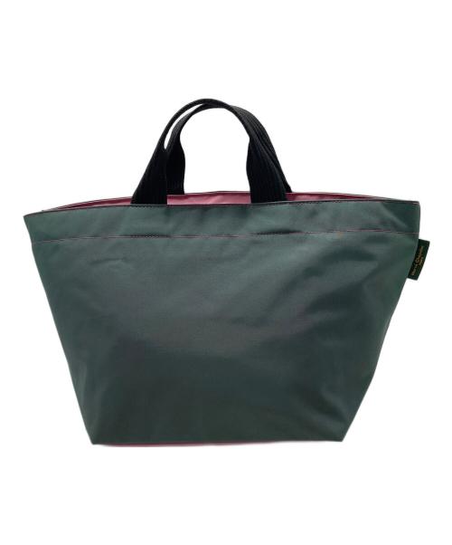 Herve Chapelier（エルベシャプリエ）Herve Chapelier (エルベシャプリエ) ナイロン舟型トート グリーンの古着・服飾アイテム