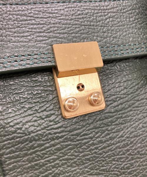 3.1 phillip lim（スリーワンフィリップリム）3.1 phillip lim (スリーワンフィリップリム) 2WAYバッグ グリーンの古着・服飾アイテム