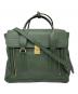 3.1 phillip lim（スリーワンフィリップリム）の古着「2WAYバッグ」｜グリーン