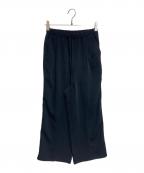 FLORENTフローレント）の古着「Double cloth string wide pants」｜ネイビー