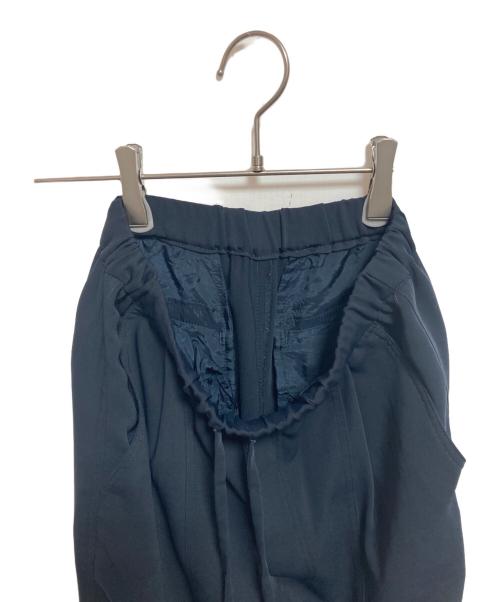 FLORENT（フローレント）FLORENT (フローレント) Double cloth string wide pants ネイビー サイズ:32の古着・服飾アイテム