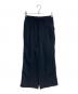 FLORENT（フローレント）の古着「Double cloth string wide pants」｜ネイビー