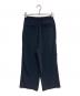 FLORENT (フローレント) Double cloth string wide pants ネイビー サイズ:32：6000円