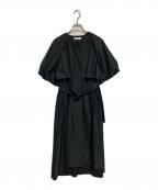ADOREアドーア）の古着「ライトツイルワンピース」｜ブラック