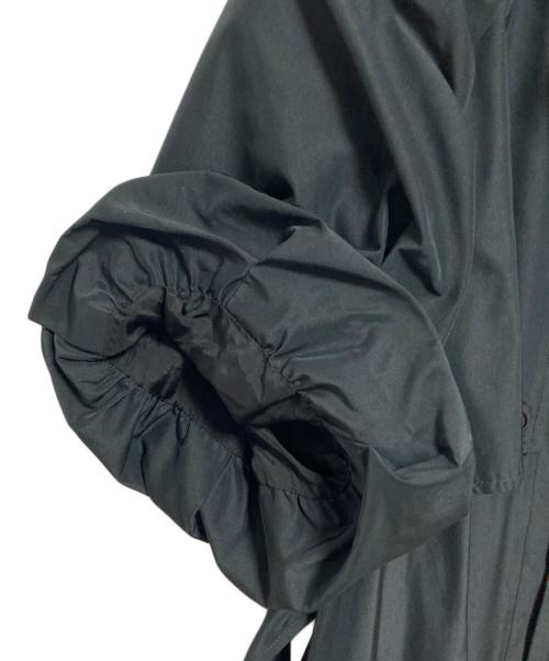 ADORE（アドーア）ADORE (アドーア) ライトツイルワンピース ブラック サイズ:36の古着・服飾アイテム