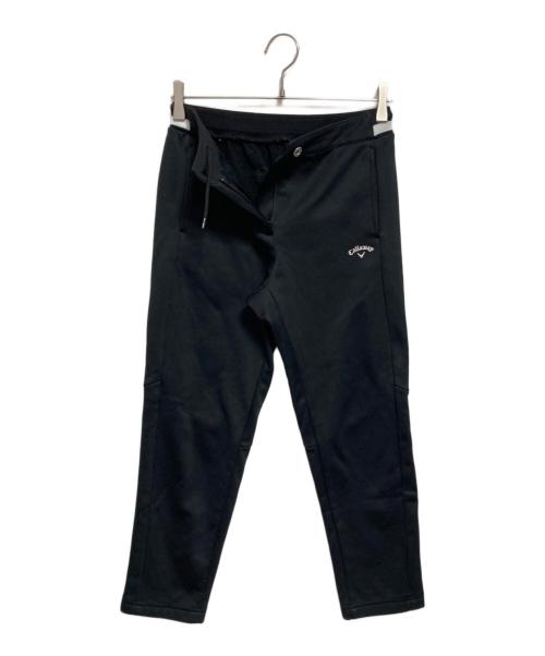 Callaway（キャロウェイ）Callaway (キャロウェイ) 裏起毛スムースジョガーパンツ ブラック サイズ:Sの古着・服飾アイテム