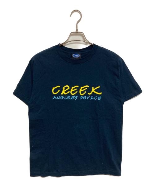 Creek Angler's Device（クリークアングラーズデヴァイス）creek angler's device (クリークアングラーズデヴァイス) プリントTシャツ ネイビー サイズ:Mの古着・服飾アイテム
