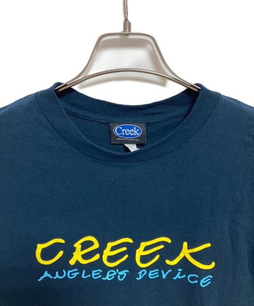 Creek Angler's Device（クリークアングラーズデヴァイス）creek angler's device (クリークアングラーズデヴァイス) プリントTシャツ ネイビー サイズ:Mの古着・服飾アイテム