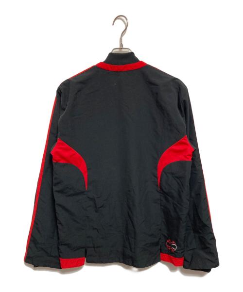 adidas（アディダス）adidas (アディダス) セットアップ ブラック×レッド サイズ:Lの古着・服飾アイテム