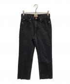THE SHISHIKUIシシクイ）の古着「デニムパンツ」｜ブラック