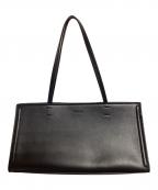 MIESROHEミースロエ）の古着「SQUARE LEATHER BAG」｜ブラック
