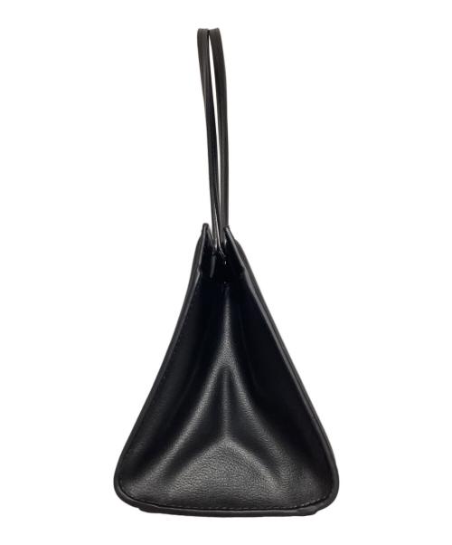 MIESROHE（ミースロエ）MIESROHE (ミースロエ) SQUARE LEATHER BAG ブラックの古着・服飾アイテム