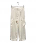 UNITED ARROWS TOKYOユナイテッドアローズトウキョウ）の古着「サテン サイドポケット パンツ」｜アイボリー