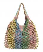 STELLA McCARTNEY Kids & Juniorステラマッカートニー キッズ）の古着「クロシェ編みハンドバッグ」｜ピンク