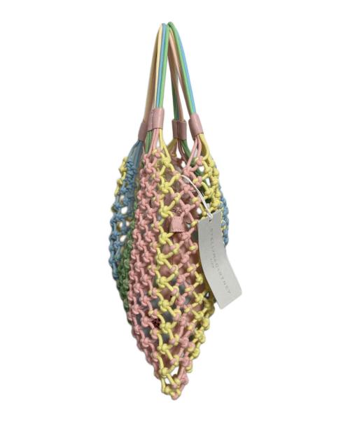 STELLA McCARTNEY Kids & Junior（ステラマッカートニー キッズ）STELLA McCARTNEY Kids & Junior (ステラマッカートニー キッズ) クロシェ編みハンドバッグ ピンクの古着・服飾アイテム