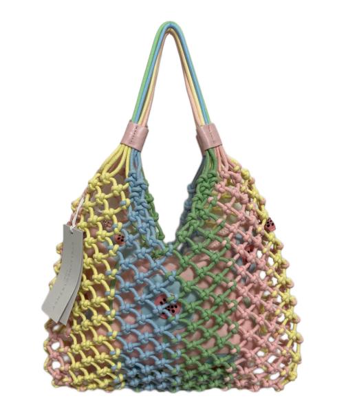 STELLA McCARTNEY Kids & Junior（ステラマッカートニー キッズ）STELLA McCARTNEY Kids & Junior (ステラマッカートニー キッズ) クロシェ編みハンドバッグ ピンクの古着・服飾アイテム