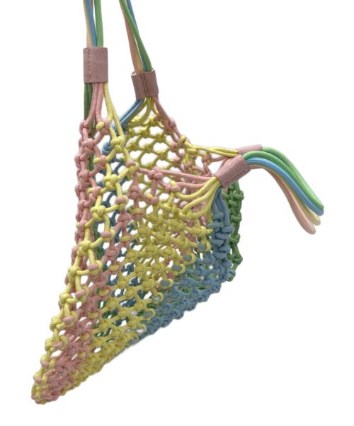 STELLA McCARTNEY Kids & Junior（ステラマッカートニー キッズ）STELLA McCARTNEY Kids & Junior (ステラマッカートニー キッズ) クロシェ編みハンドバッグ ピンクの古着・服飾アイテム