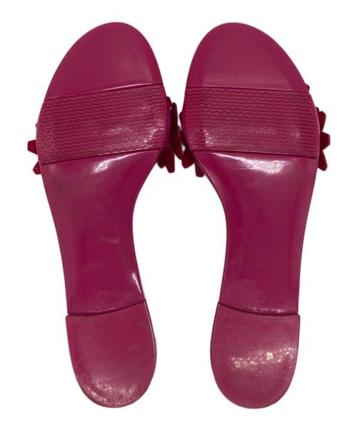 TOD'S（トッズ）TOD'S (トッズ) フラワーモチーフサンダル ピンク サイズ:38の古着・服飾アイテム