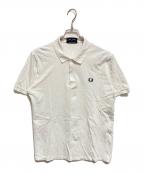 FRED PERRYフレッドペリー）の古着「ポロシャツ」｜ホワイト