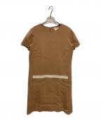 'S Max Maraエスマックスマーラ）の古着「ヴァージンウールアンゴラワンピース」｜ブラウン