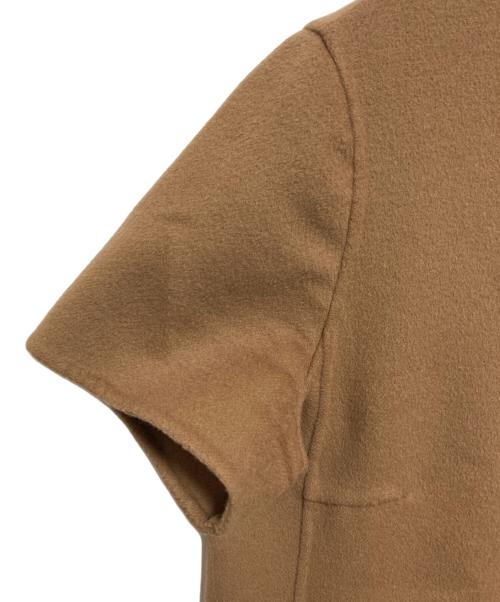 'S Max Mara（エスマックスマーラ）'S Max Mara (エスマックスマーラ) ヴァージンウールアンゴラワンピース ブラウン サイズ:40の古着・服飾アイテム