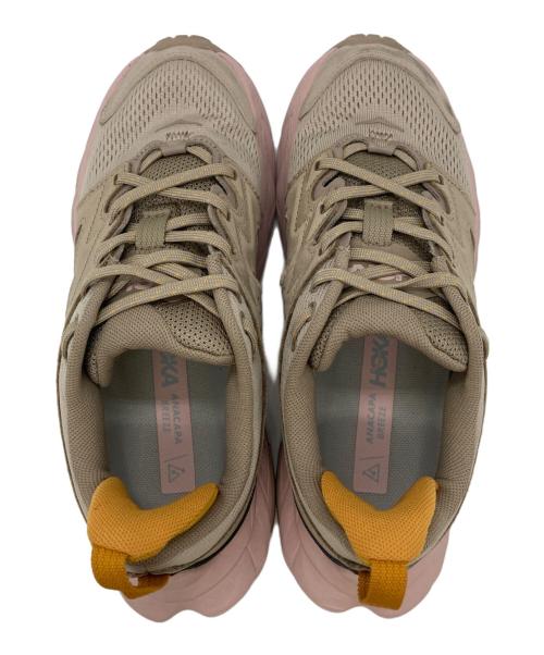 HOKAONEONE（ホカオネオネ）HOKAONEONE (ホカオネオネ) ANACAPA BREEZE LOW ベージュ サイズ:22.5cmの古着・服飾アイテム