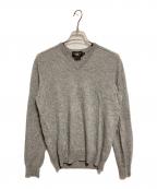 RRLダブルアールエル）の古着「Vネックニット」｜グレー
