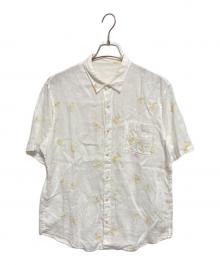 PAPAS（パパス）の古着「リネンシャツ」｜ホワイト