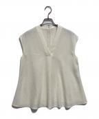 Decade BEIGEディケイドベイジ）の古着「ペプラムブラウス」｜アイボリー