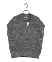 icB（アイシービー）の古着「ルレックスベースダイ プルオーバーニット」｜グレー