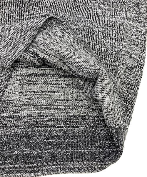 icB（アイシービー）icB (アイシービー) ルレックスベースダイ プルオーバーニット グレー サイズ:Ｓの古着・服飾アイテム