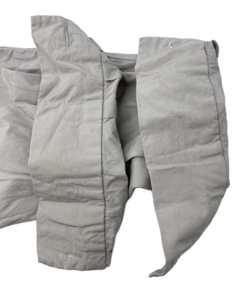 :colon（コロン）:colon (コロン) スーピマコットンオックスフォードバンドカラーシャツ グレー サイズ:1の古着・服飾アイテム