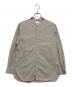 :colon（コロン）の古着「スーピマコットンオックスフォードバンドカラーシャツ」｜グレー