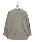 :colon (コロン) スーピマコットンオックスフォードバンドカラーシャツ グレー サイズ:1：8000円