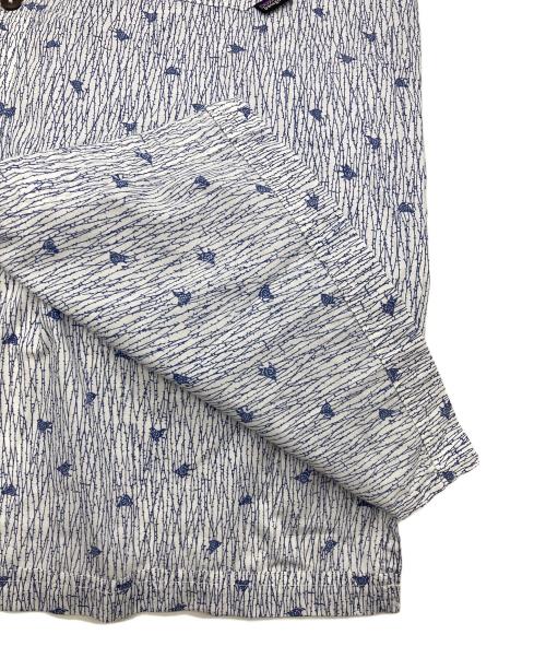 Patagonia（パタゴニア）Patagonia (パタゴニア) 総柄シャツ ブルー サイズ:Sの古着・服飾アイテム