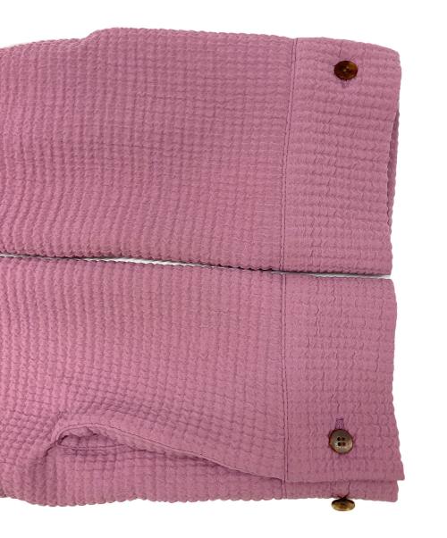 PHEENY（フィーニー）PHEENY (フィーニー) シャツワンピース ピンク サイズ:Fの古着・服飾アイテム