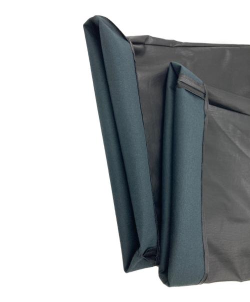 BALLSEY（ボールジィ）BALLSEY (ボールジィ) レザーライククロス ワイドクロップドパンツ ブラック サイズ:32 未使用品の古着・服飾アイテム