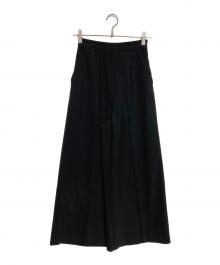 ENFOLD（エンフォルド）の古着「Comfortable Twill イージーパンツ」｜ブラック