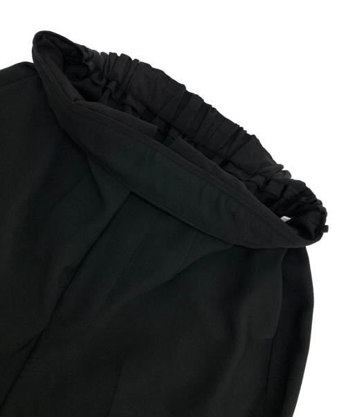 ENFOLD（エンフォルド）ENFOLD (エンフォルド) Comfortable Twill イージーパンツ ブラック サイズ:34の古着・服飾アイテム