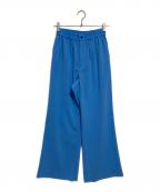 HYKEハイク）の古着「STRETCH WIDE LEG PANTS」｜ブルー