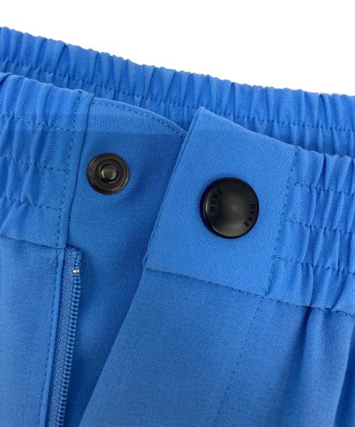 HYKE（ハイク）HYKE (ハイク) STRETCH WIDE LEG PANTS ブルー サイズ:1の古着・服飾アイテム