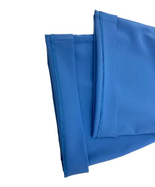 HYKE（ハイク）HYKE (ハイク) STRETCH WIDE LEG PANTS ブルー サイズ:1の古着・服飾アイテム